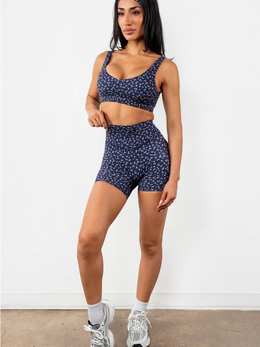 Vitality Cloud II Volley Short - Oxford Microfloral size S